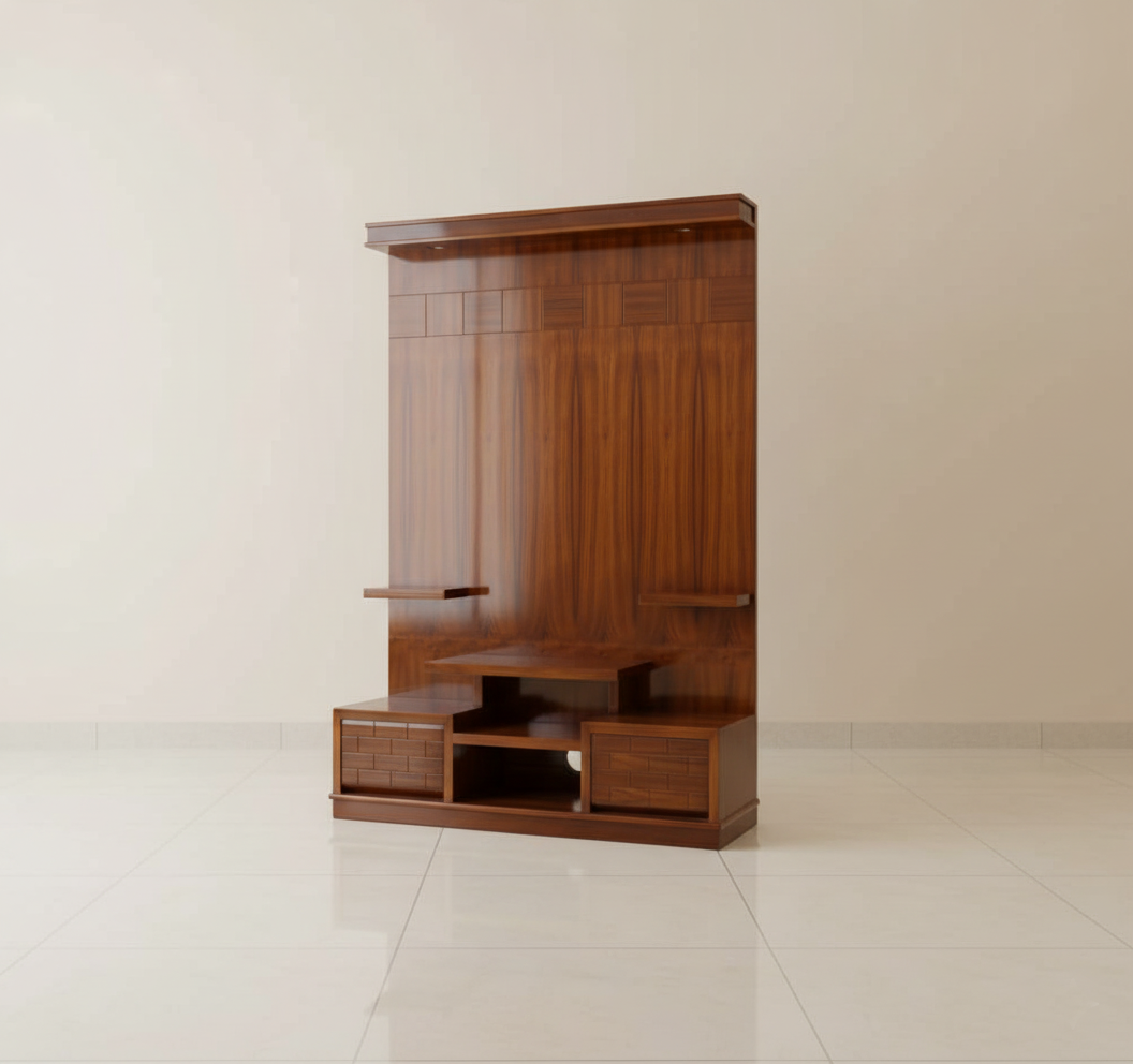 HILTON TEAK WOOD TV UNIT