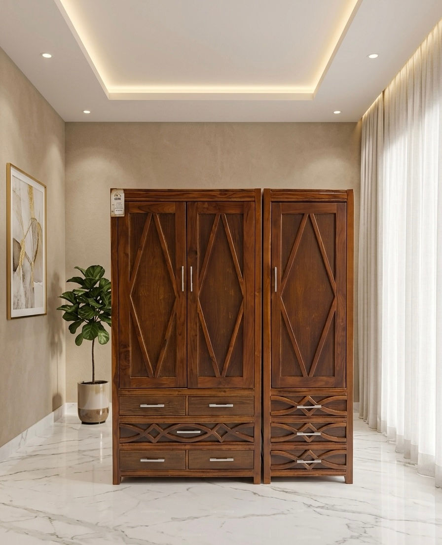 JAISLMER 3 DOOR WARDROBE