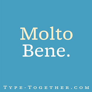 Molto typeface
