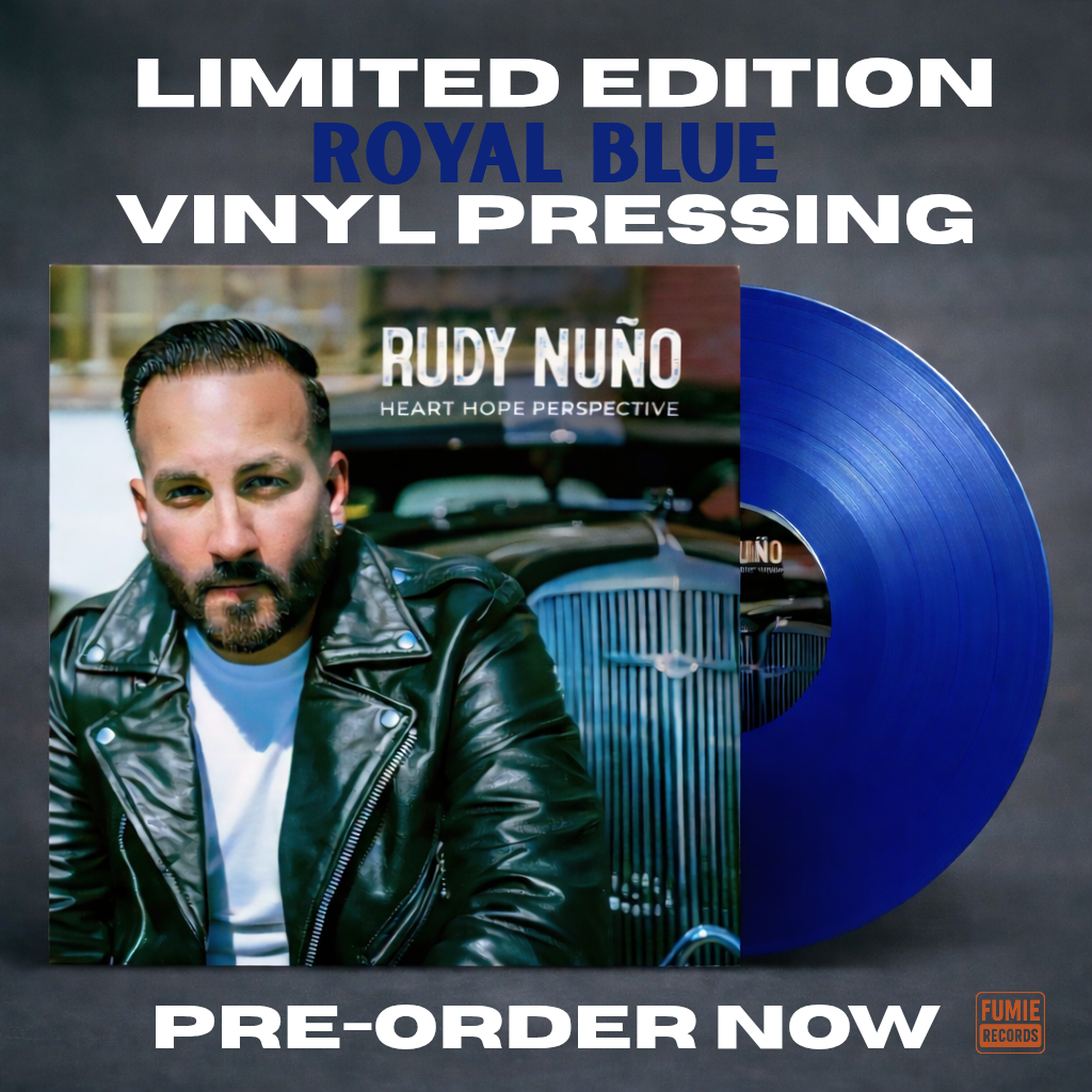"Heart Hope Perspective" 12"Royal Blue Vinyl