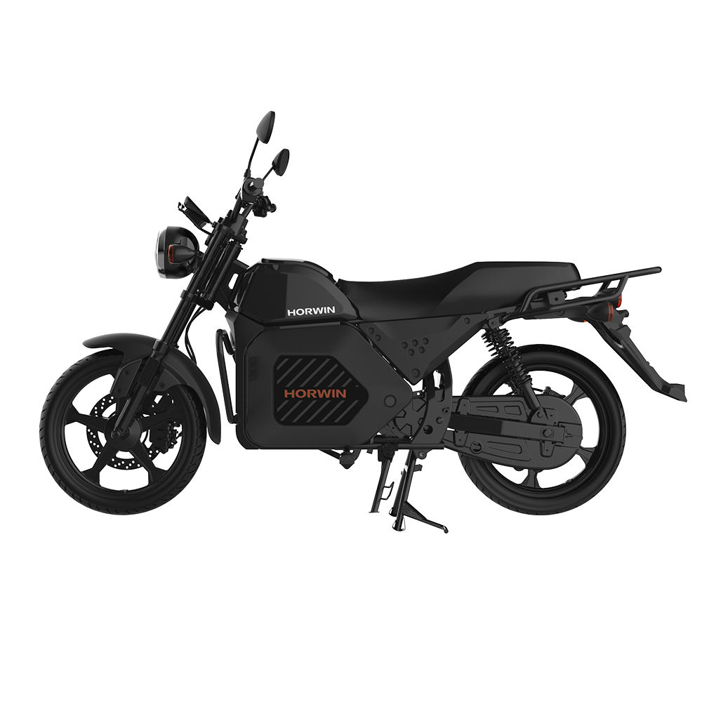Empty Vehicle HORWIN QBD2 72V 45Ah Electric Motorcycle for Food Delivery Custom