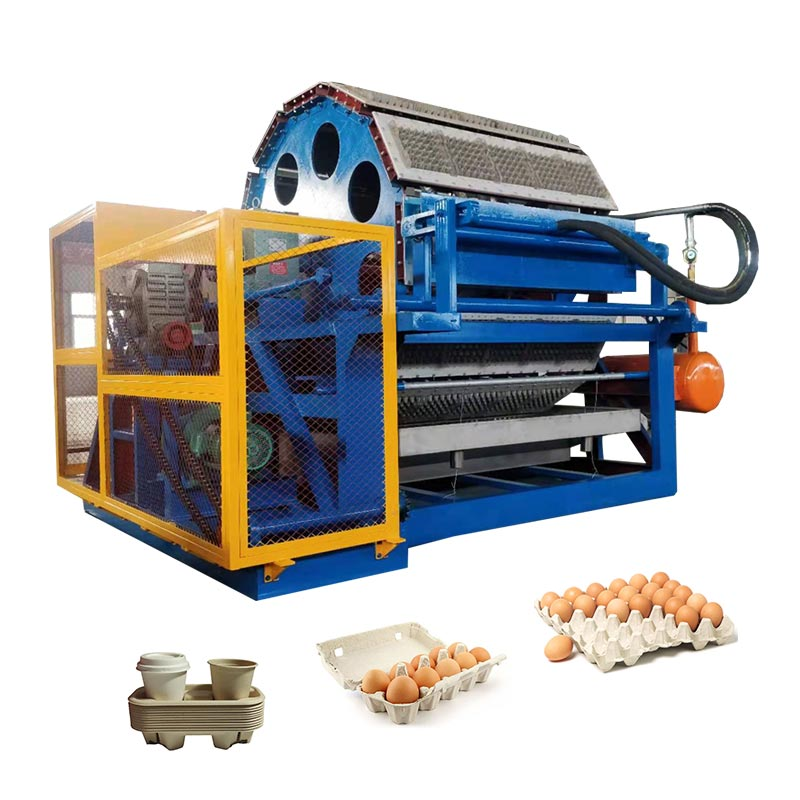 Automatic Egg Tray Production Line Manufacturing Machine Economical With Core Co