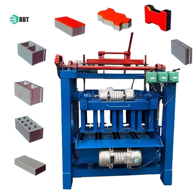 Commercial Concrete Hollow Block Making Machine Concrete Machinery Block Make Ma