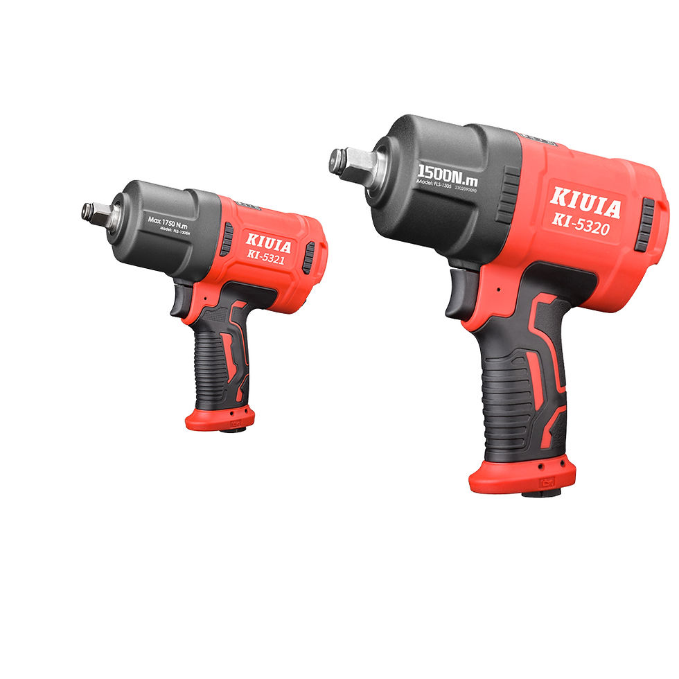 Miniature : Nouvelle arrivée 12 clé à chocs pneumatique M20mm 1300Nm couple élevé et léger 