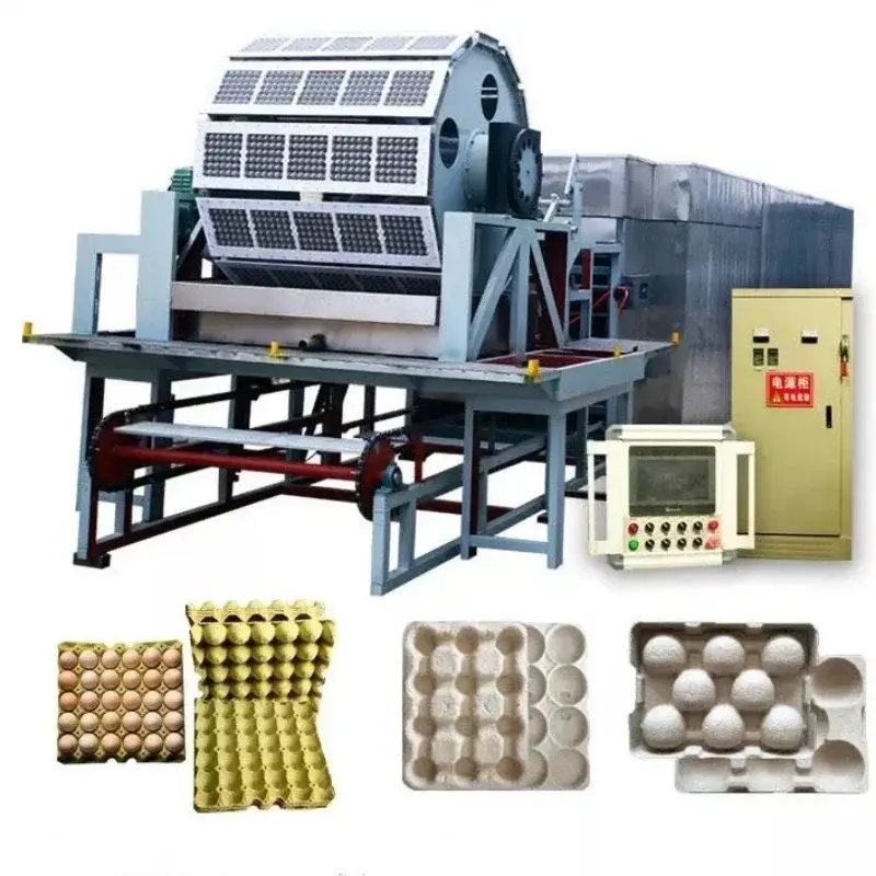 Miniature : Customized Hot New Products Customizable Pulp Tray Molding Forming Machine Egg T