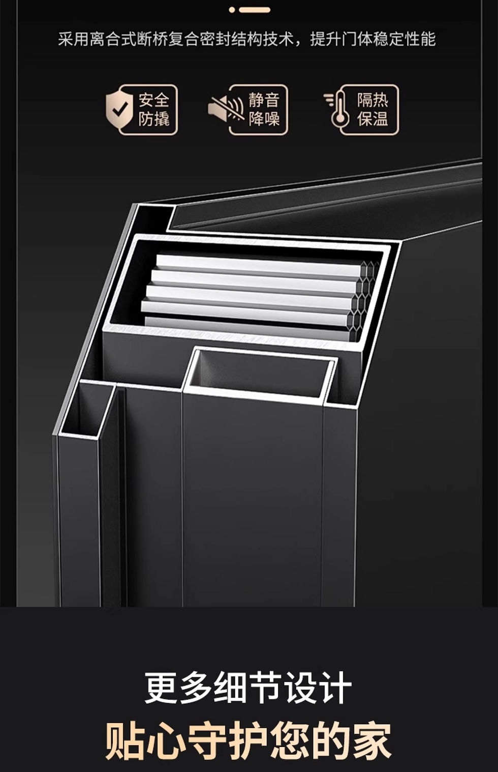 Miniaturbild: Custom Wood Grain Entry Doors Security Doors Villa Entrance Doors