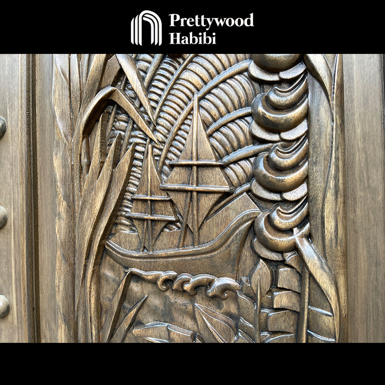 Miniature : Prettywood Chine Fournisseur Personnalisé Intérieur Maison Antique Design Sculp