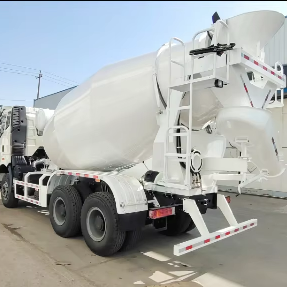 FAW Mixer Truck Large-Capacity Energy-Saving Intelligent Control Features Powerf