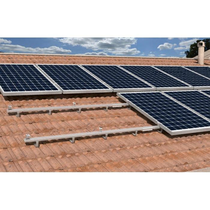 Connection for Solar-Fis H Fischer aluminum profile (12pcs)