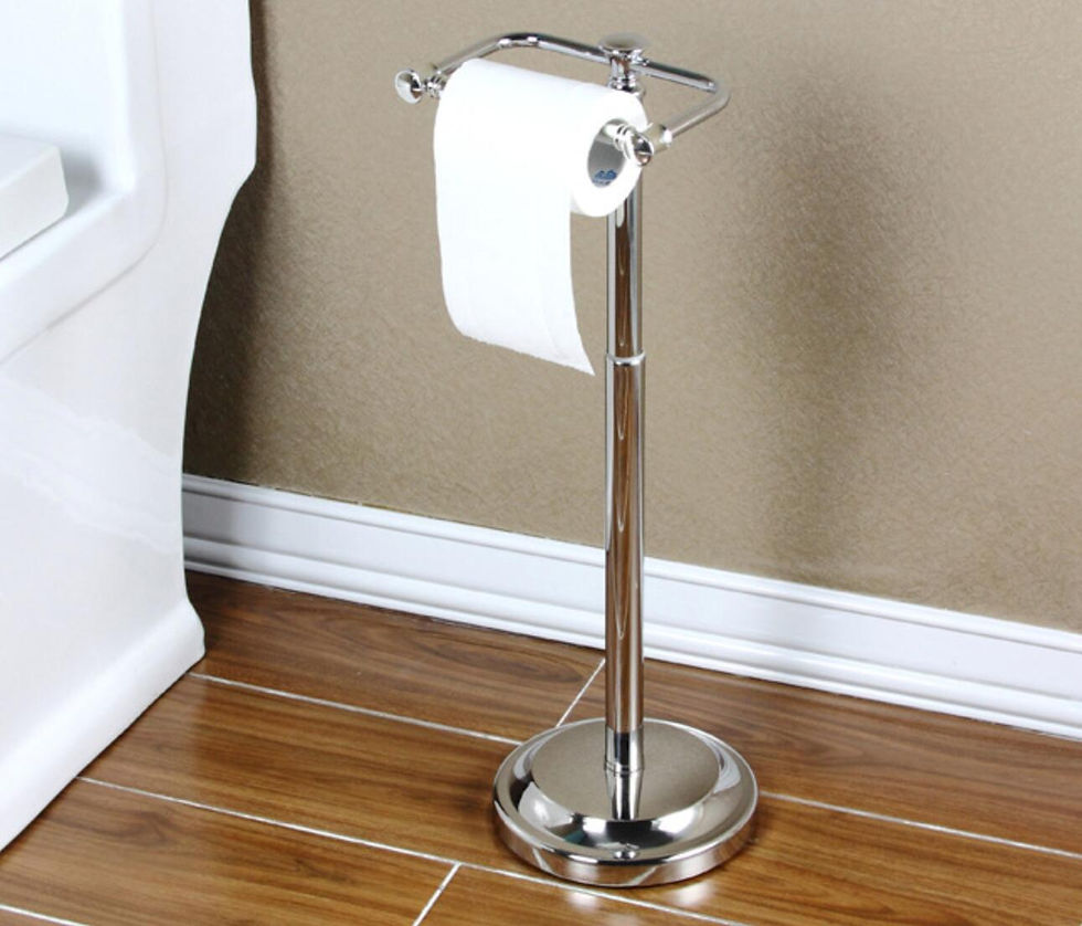 縮圖：Porte-serviettes en aluminium et plastique, support pivotant sur pied, pour le 