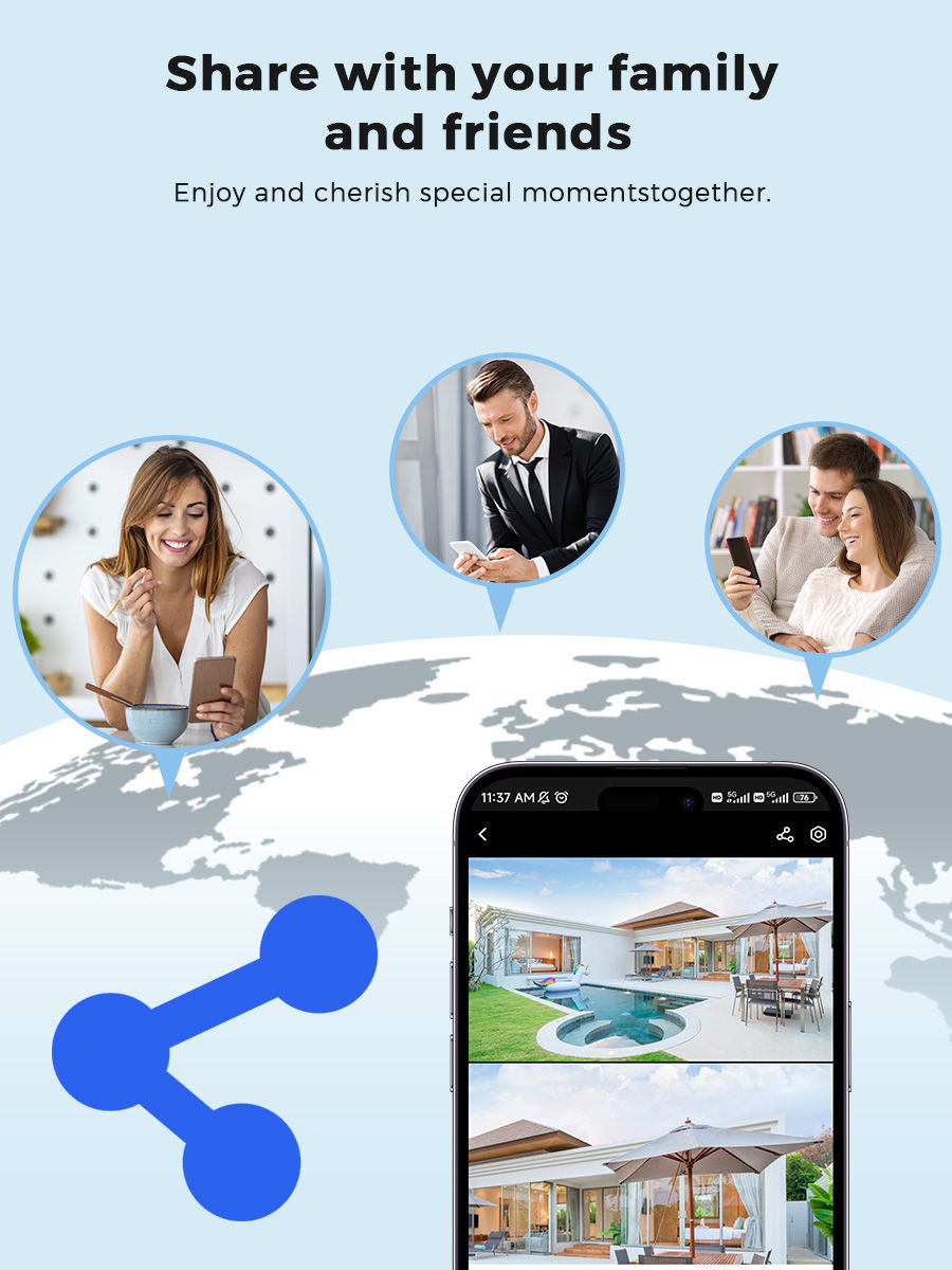 4K 8MP HD Wifi PTZ Camera Outdoor 10MP Dual Lens Dual Screen AI Auto Tracking IP