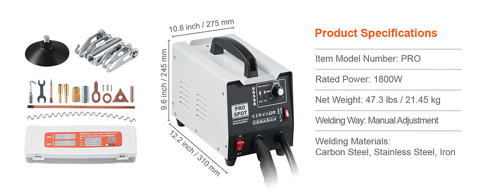 Miniatura: SucceBuy Stud Welder Repair Kit 1.8KW Auto Body Spot Welding Dent Puller Machine