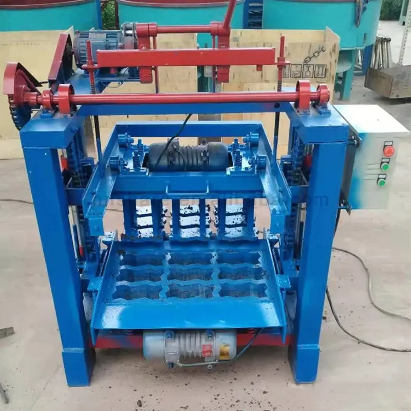 Small Manual Concrete Block Brick Press Making Machine Price Manual