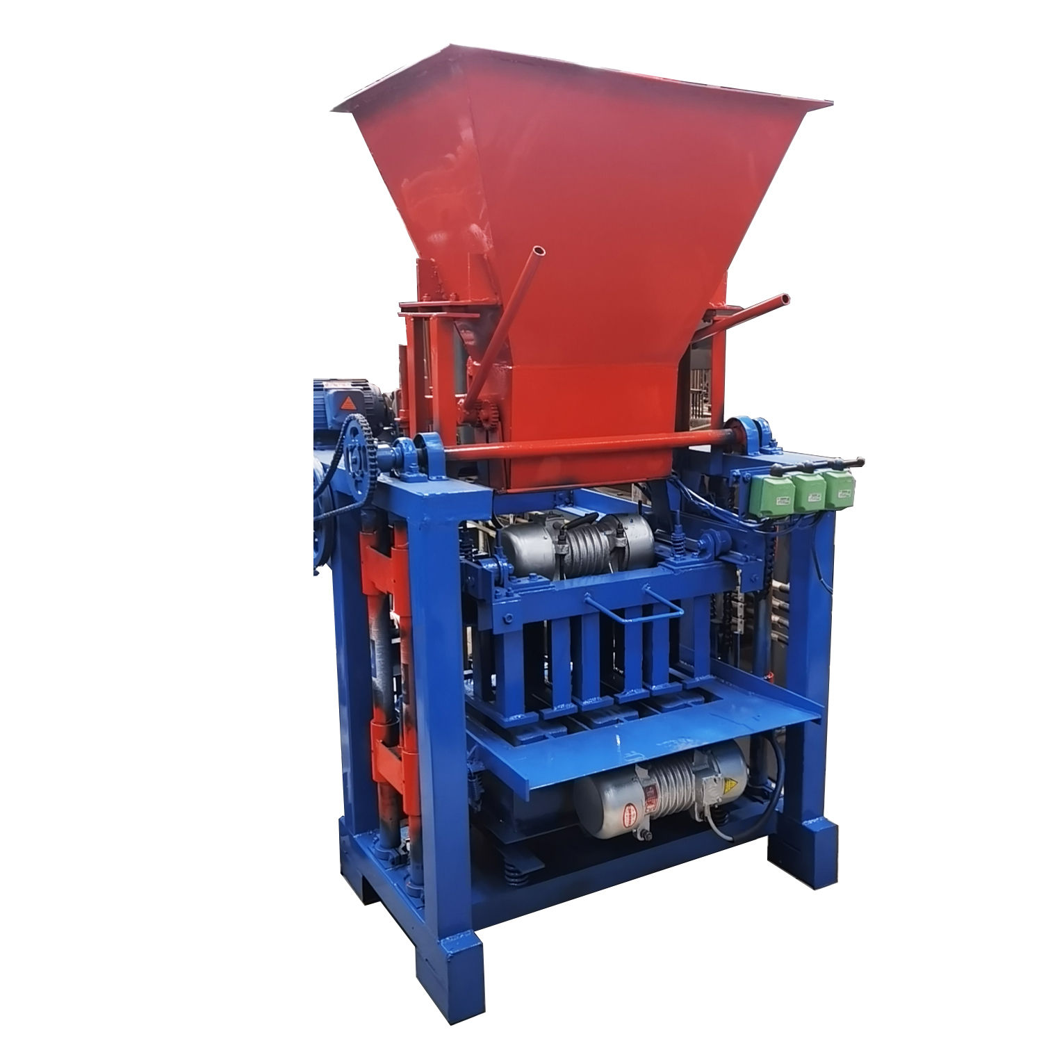 4-35 Semi-Automatic Brick Extruder For Hollow/Solid Bricks Easy Operation Brick