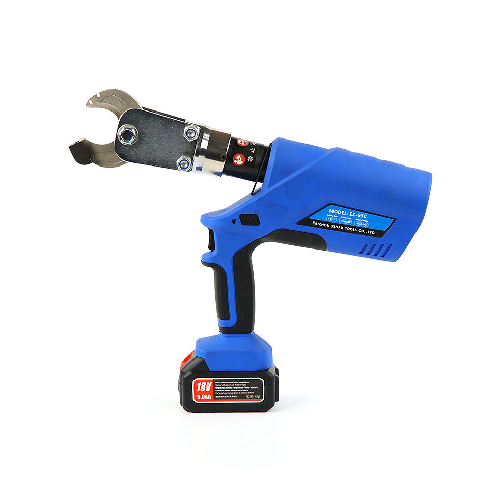 Thumbnail: Battery electric hydraulic tool EZ-30C 2-in-1 cordless cutting machine and crimp