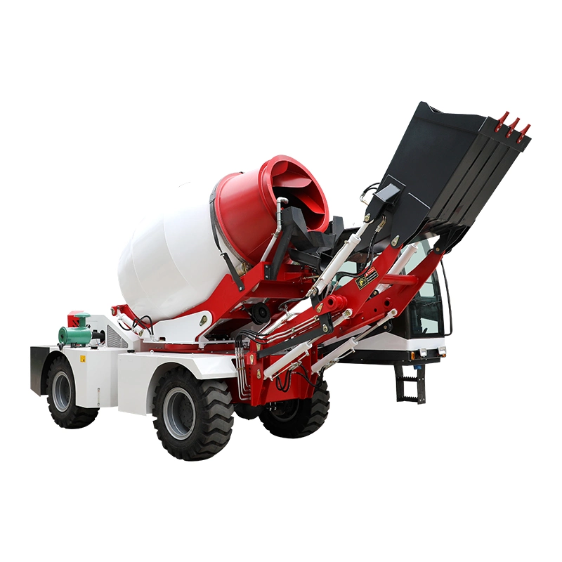 Thumbnail: Brand   Mini Portabe Sef Oading Eectric Concrete Mixer