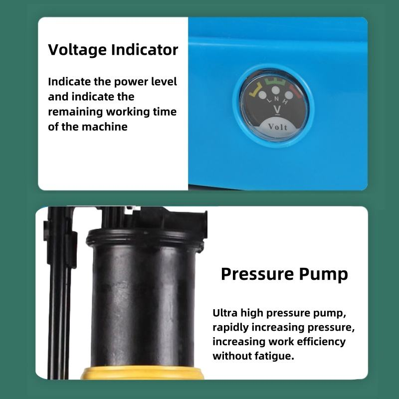 Miniaturbild: 16L Backpack Sprayer for Agriculture Manual Hand Pressure Plastic Sprayer for Co