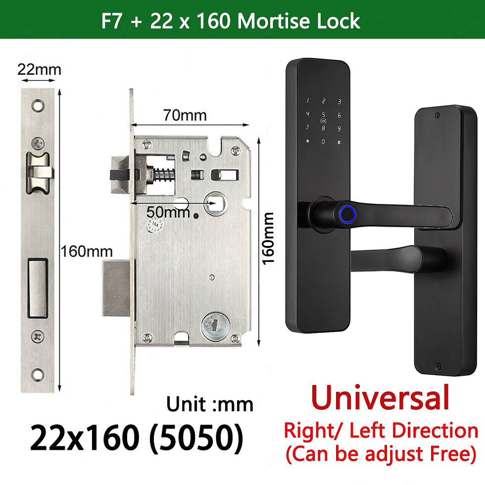 Miniature : CDOK F7 Pro TuyaWiFi/TTlock Bluetooth smart lock, fingerprint lock, hotel apartm