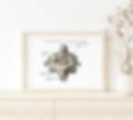 Vertebrae anatomy poster