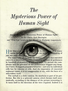 Eye drawing on book page