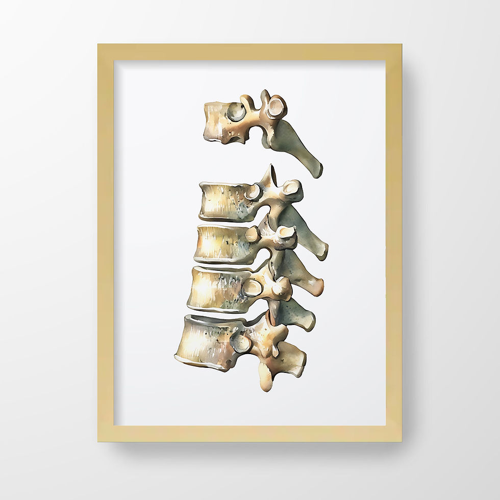 Thumbnail: spine wall art