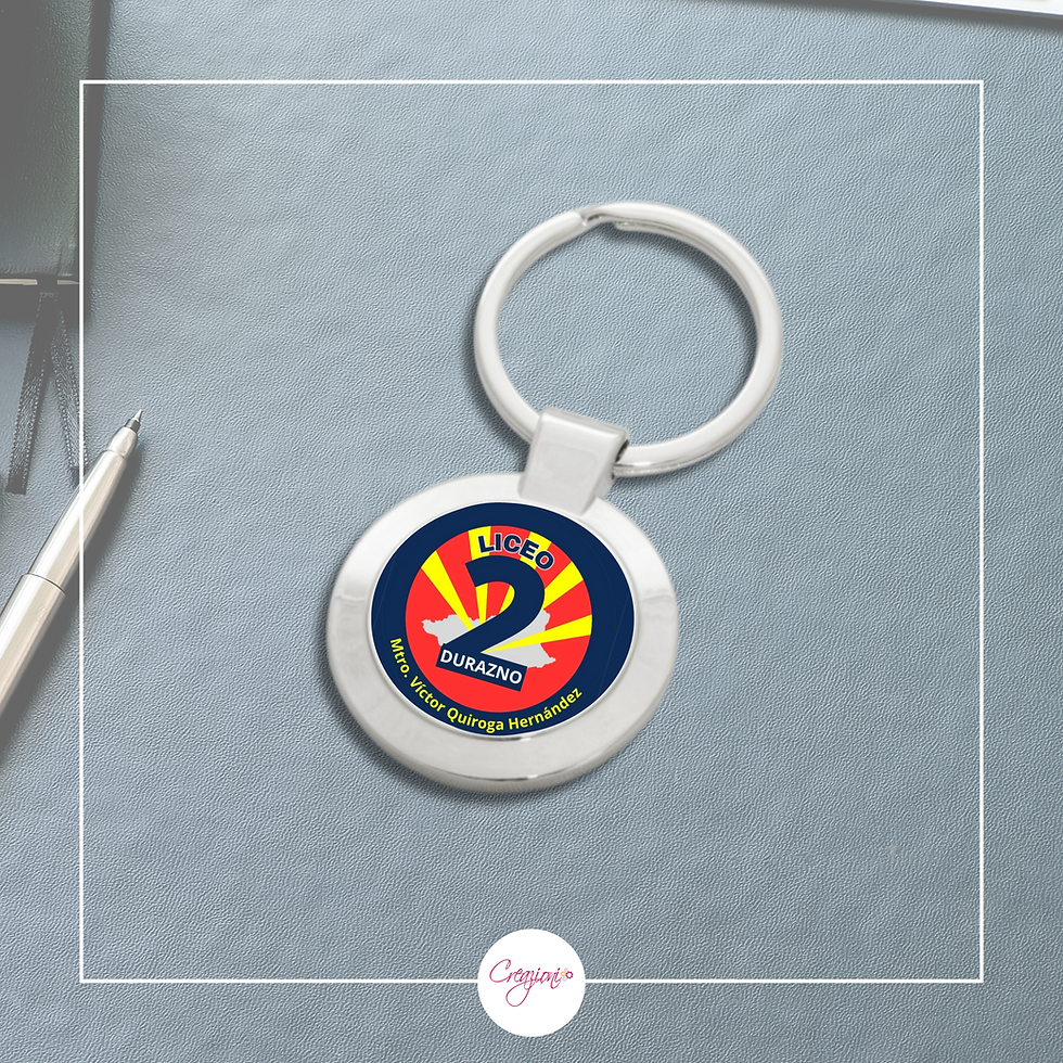 Llavero metálico x 10