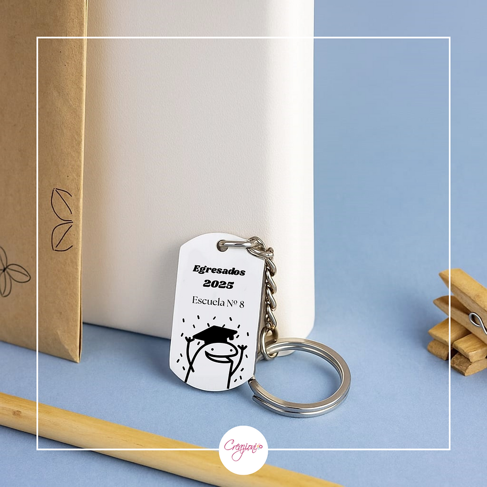 Llavero de acero x 10