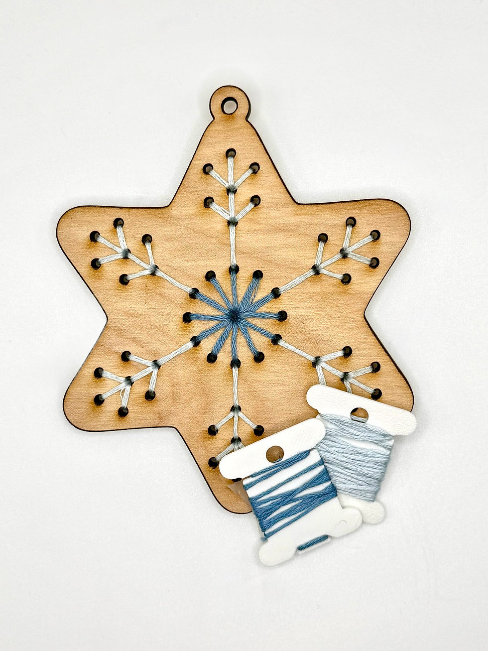 Thumbnail: Embroidery Christmas Ornament Kit