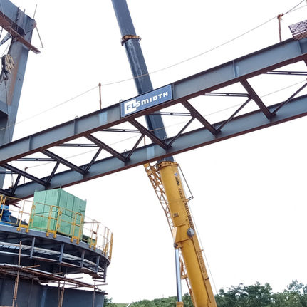 1. DISMANTLING AND REPLACEMENT OF RECLAIMER & YARD CONVEYOR AT NALCO DAMANJODI (2018)