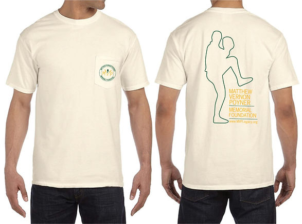 The MVP Memorial Foundation inaugural T-Shirt spring 2015.