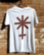 White Logo Tee
