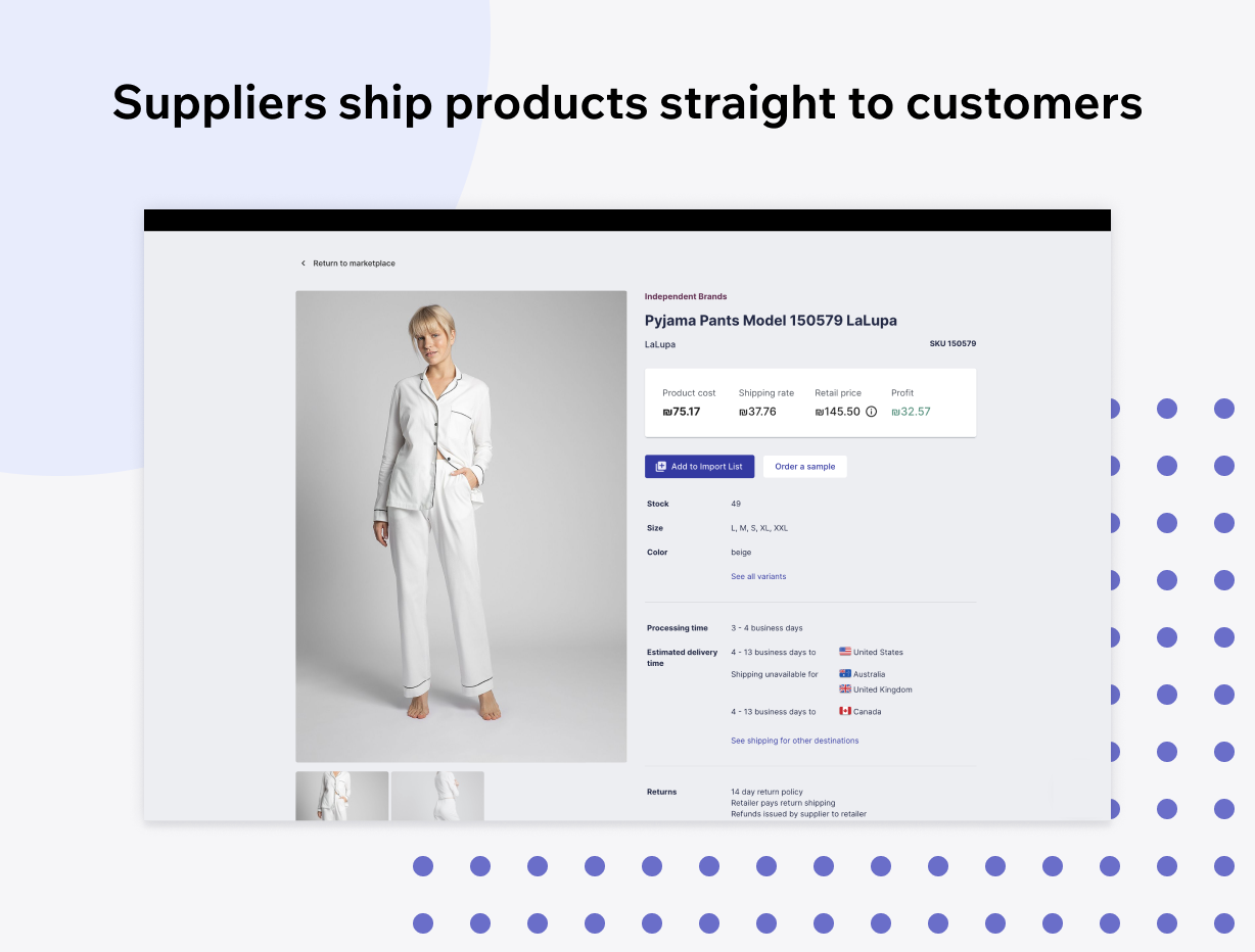 Modalyst - Dropshipping | Wix App Market | Wix.com