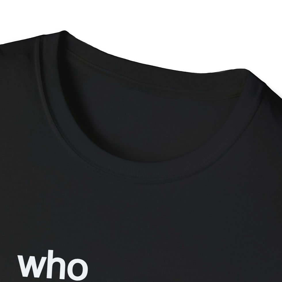 Thumbnail: "Who The F*** Is Scorched Waves" Unisex T-Shirt