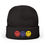 Thumbnail: "With A Smile" Knit Beanie (Embroidery)