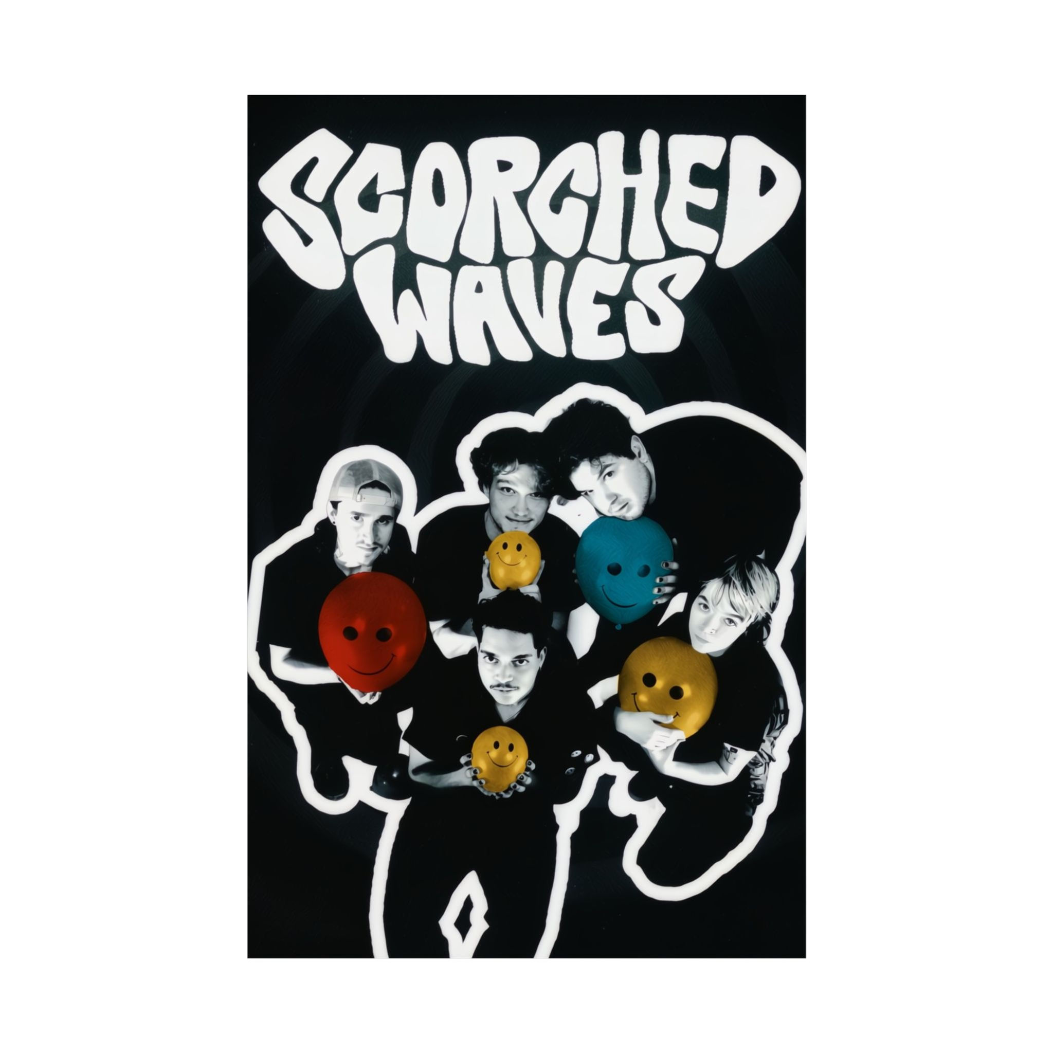 Scorched Waves Poster - 2024