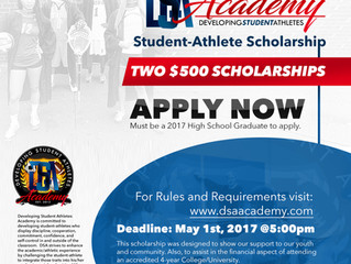 DSA ACADEMY 2017 STUDENT ATHLETE SCHOLARSHIP