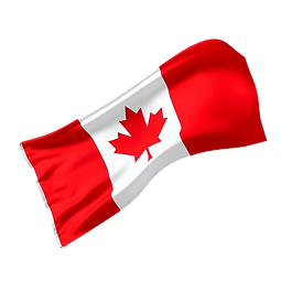canadian flag without a background_edite