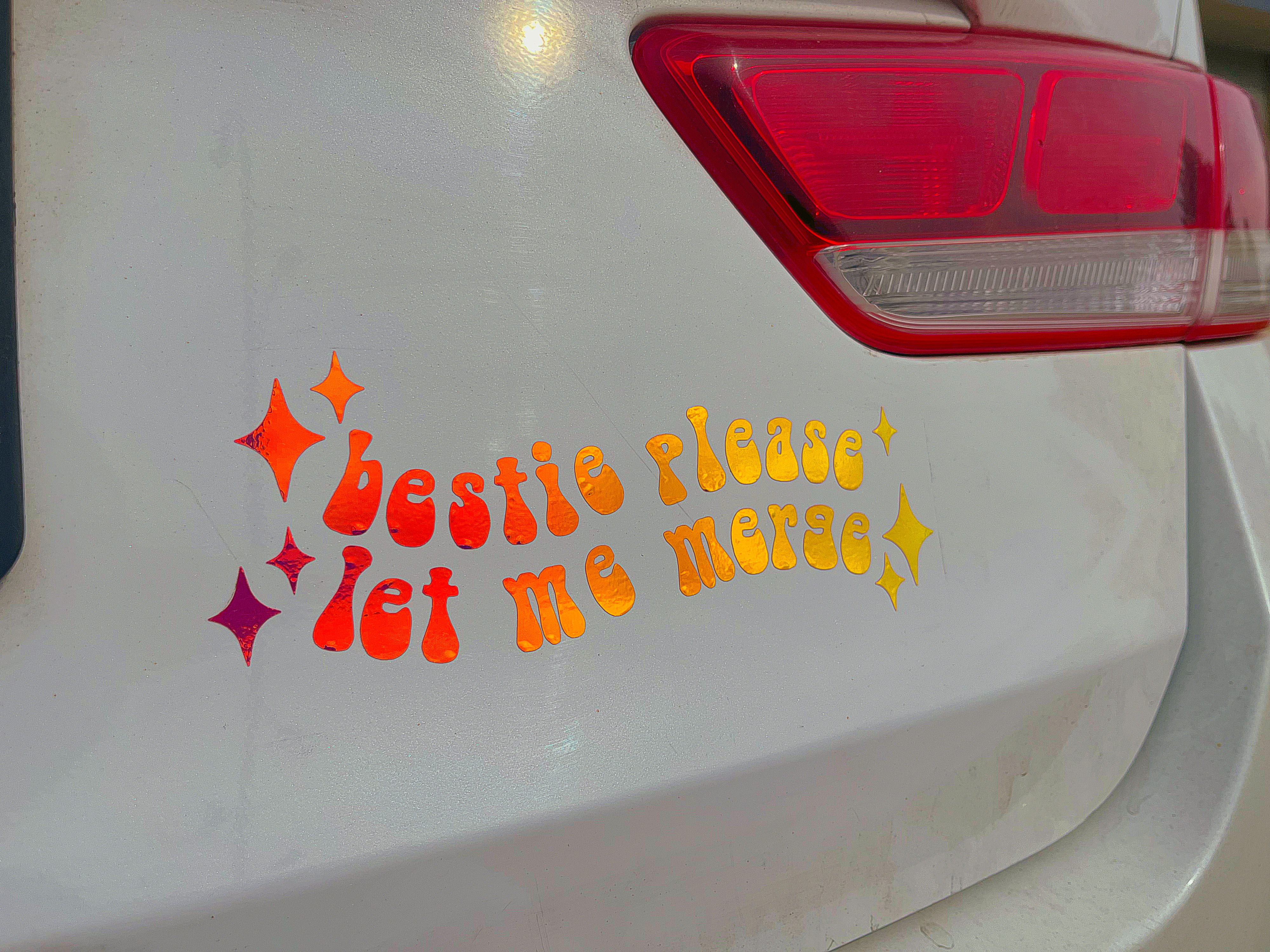 Bestie Merge | Car | Decal