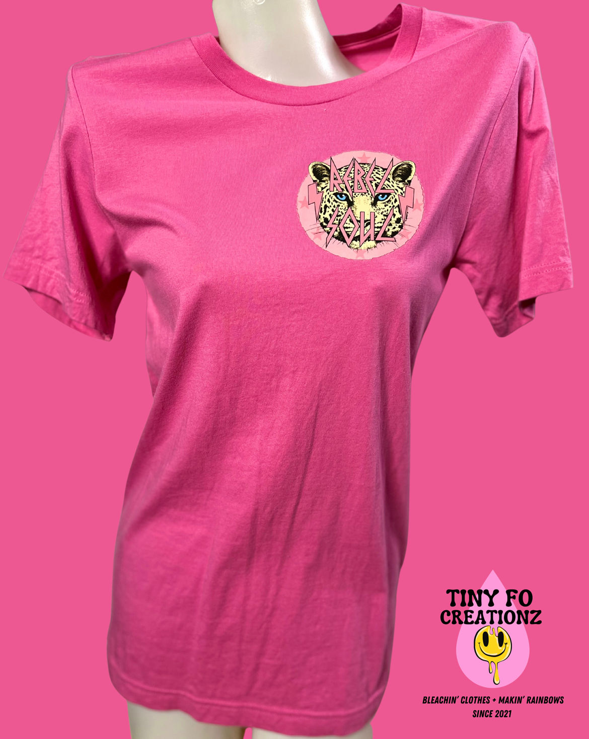 Rebel Soul | Pink | Tee