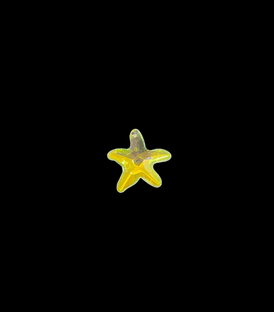 Pingente De Cristal Estrela Furta-Cor
