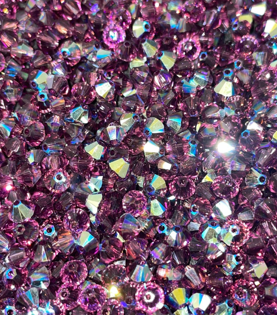 Cristal Swarovski Roxo Furta-Cor
