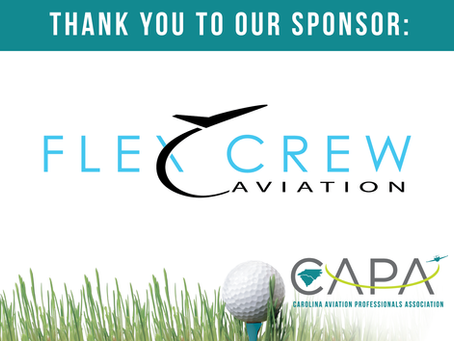 Thank you to our 2026 Tee Box Sponsor: FlexCrew Aviation
