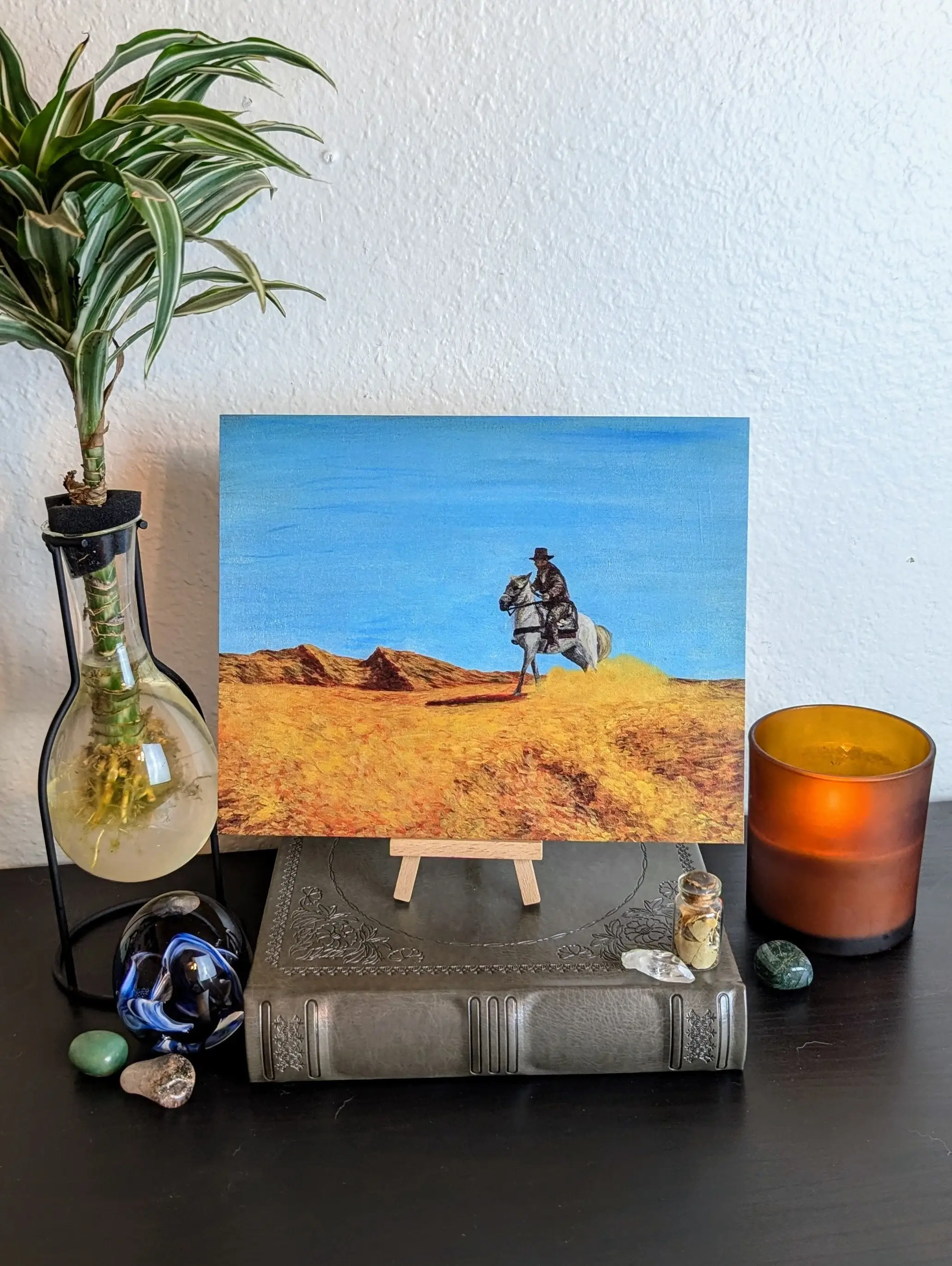 Indy in the Desert - Original Indiana Jones Fanart - 8" x 10" Print