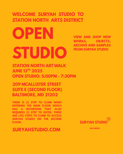 OPEN STUDIO HOURS - 07/11/2025