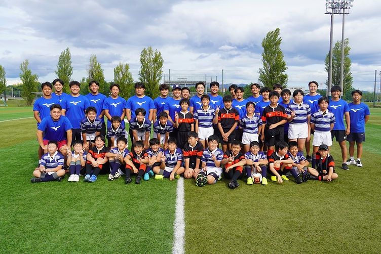 普及活動】同志社ジュニアラグビーフットボールクラブ（DJRC