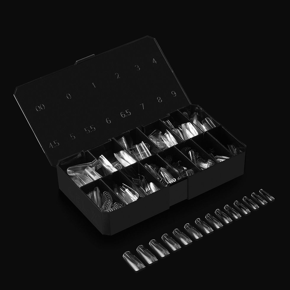 Miniatura: Gel-X® Tips  Aprés Naturales Cuadrados Largos Pro | Caja 600 pzs