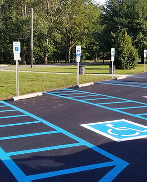 ADA compliant handicap signs