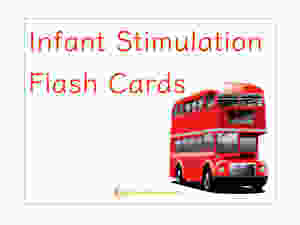 Infant Stimulation Flash cards