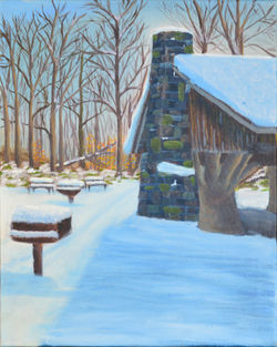 Pavilion #1 (oil)