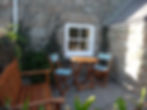 Private sitting area at Glenhope